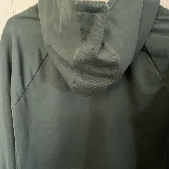 Gymshark Forest Green Cropped Hoodie - Picture 6 of 7